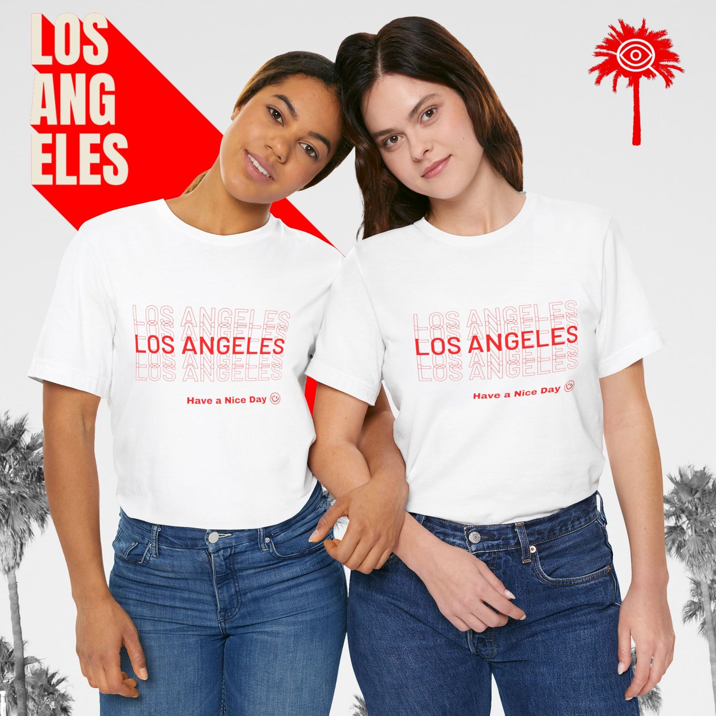 Women's White THANK YOU L.A.F.D. Fundraiser Tee