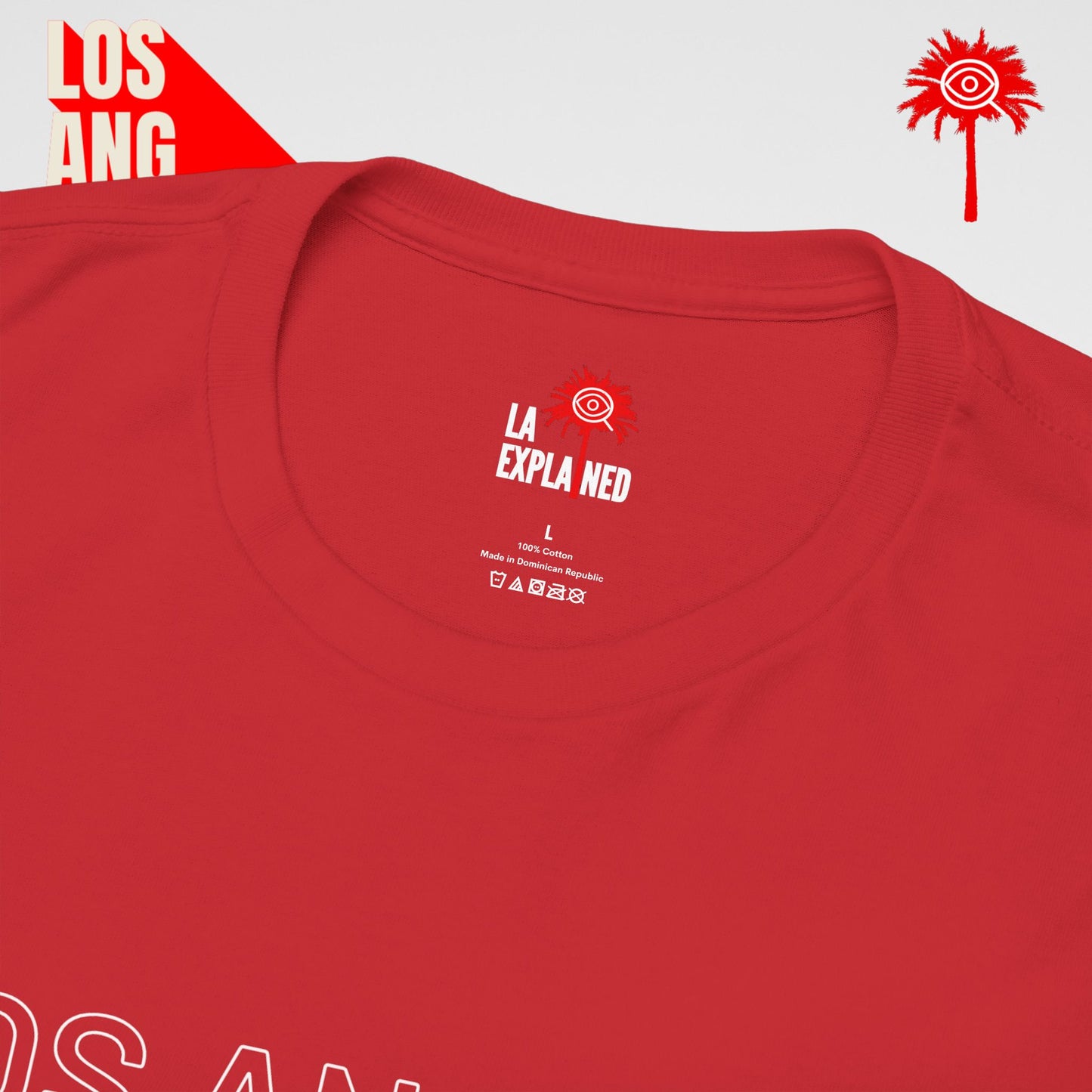 Red "THANK YOU L.A.F.D" Fundraiser Tee
