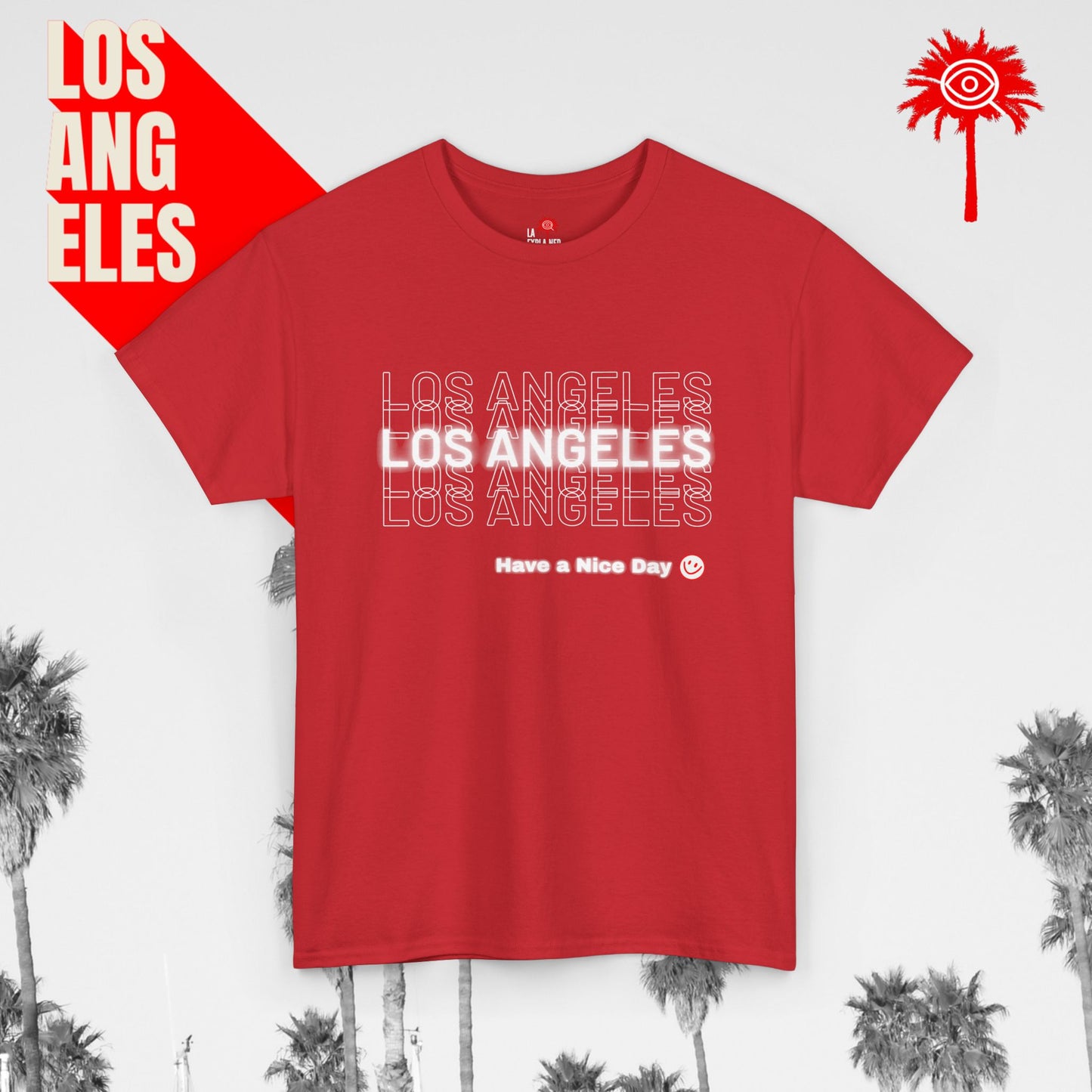 Red "THANK YOU L.A.F.D" Fundraiser Tee
