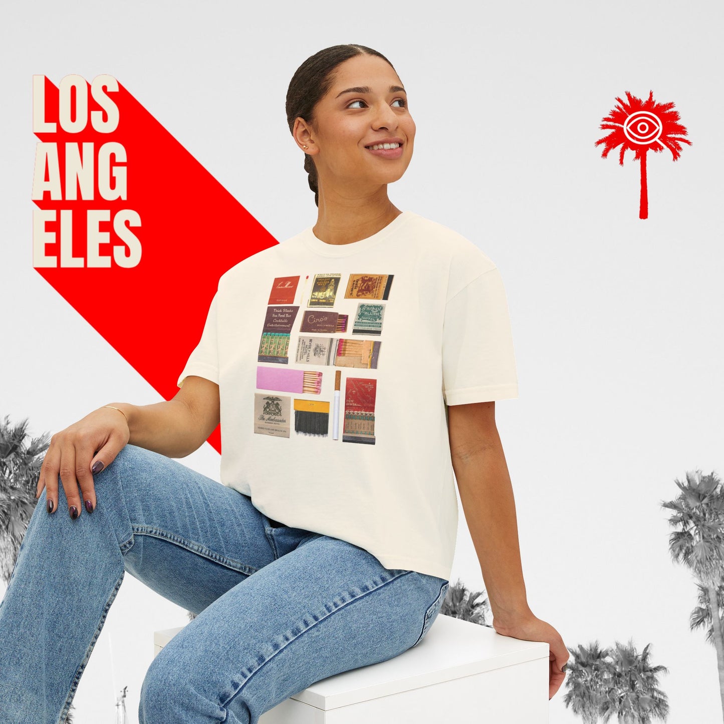 Women’s Hollywood MatchBoxy Tee