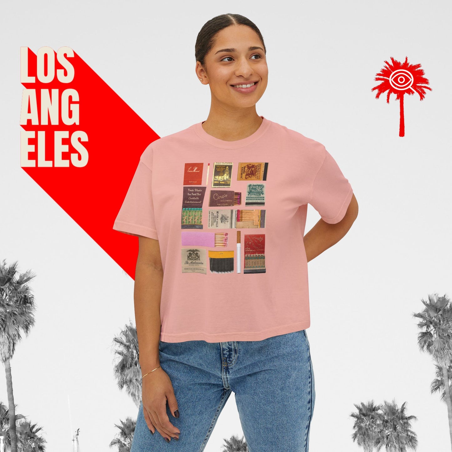Women’s Hollywood MatchBoxy Tee