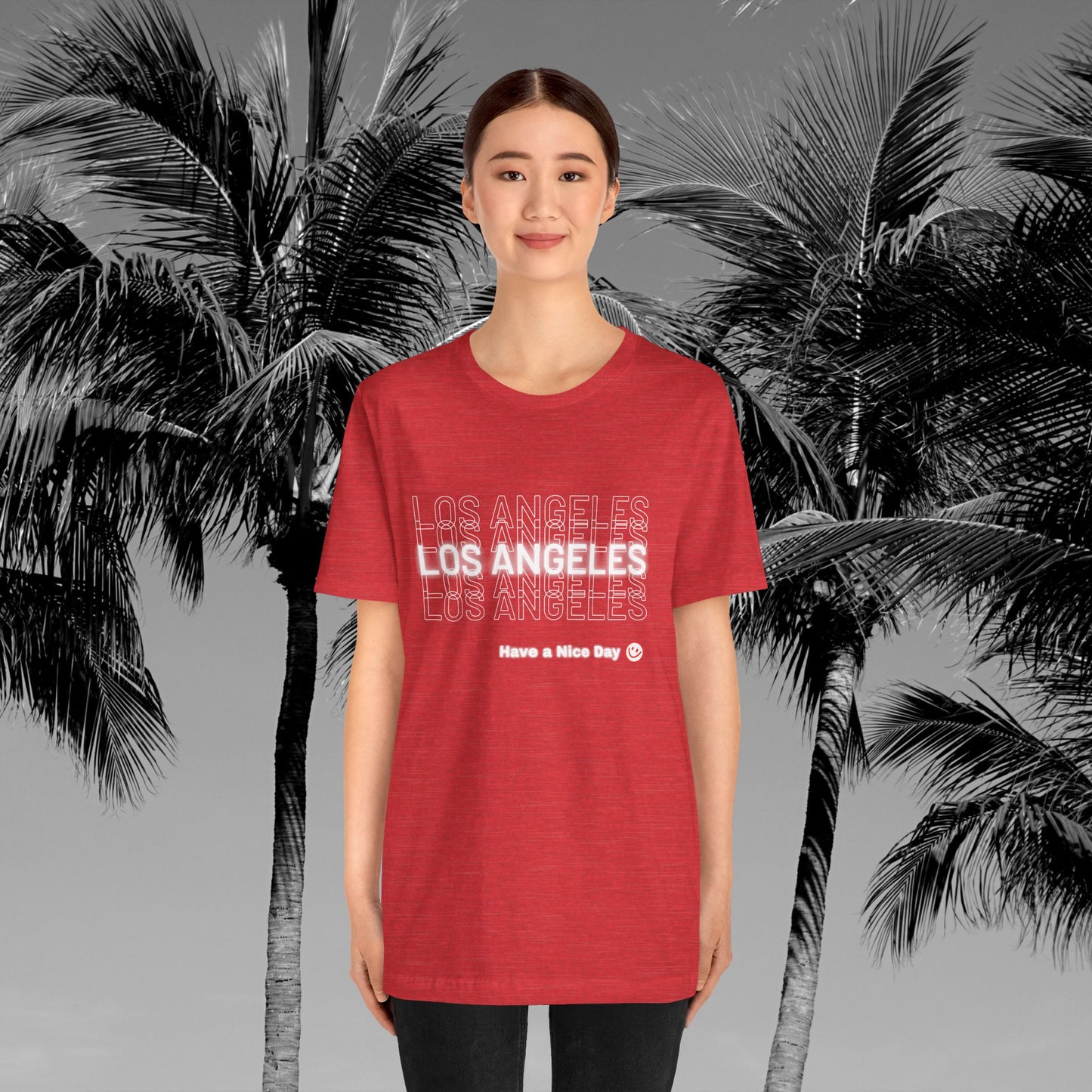 Women's Red THANK YOU L.A.F.D. Fundraiser Tee