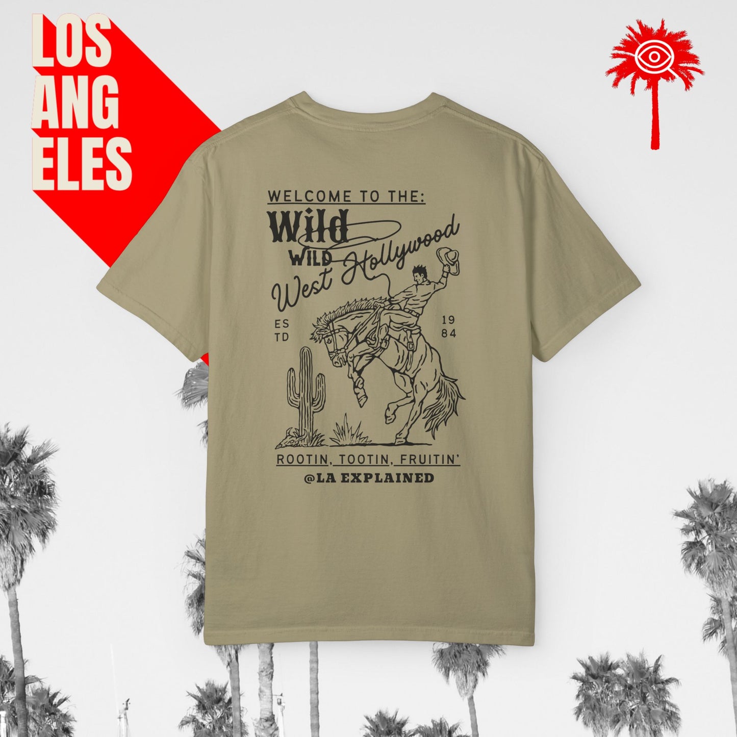 Rootin’, Tootin’, Fruitin’ Wild West Hollywood Tee