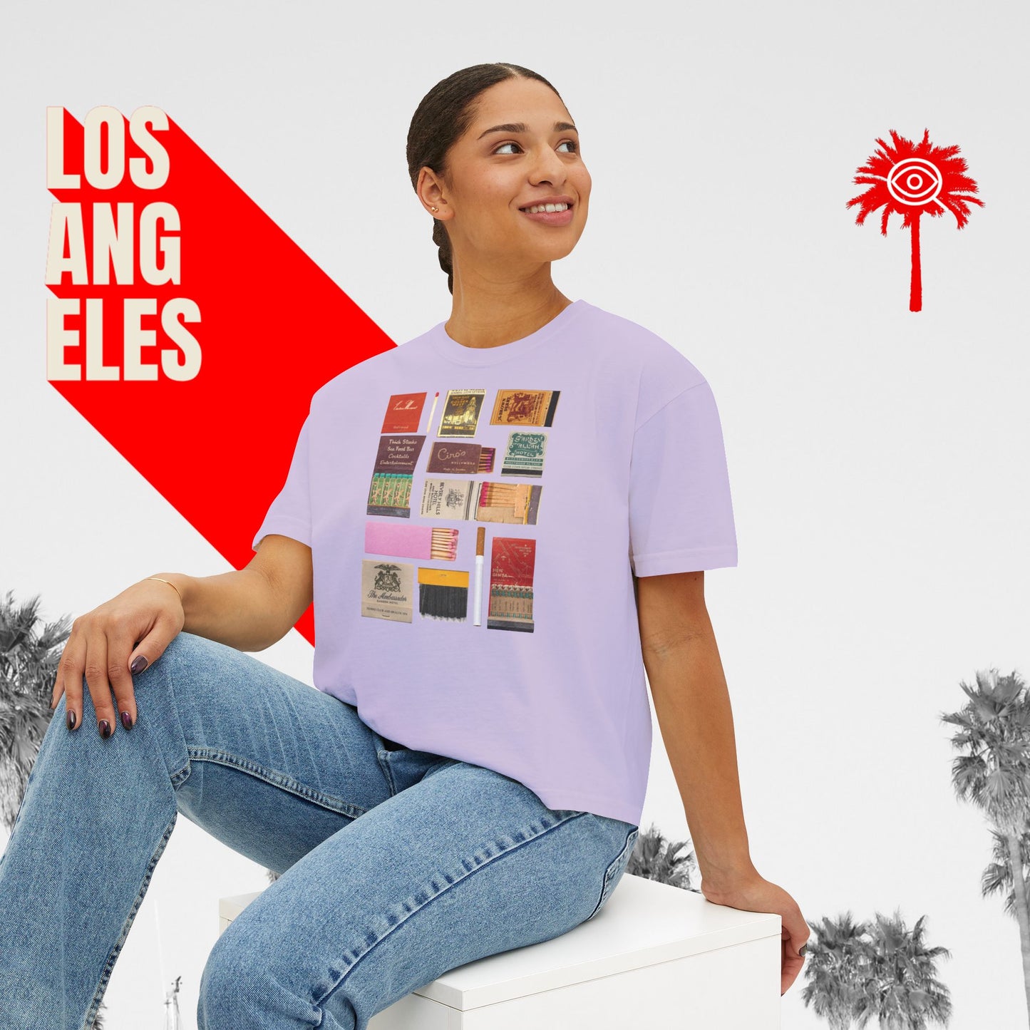 Women’s Hollywood MatchBoxy Tee