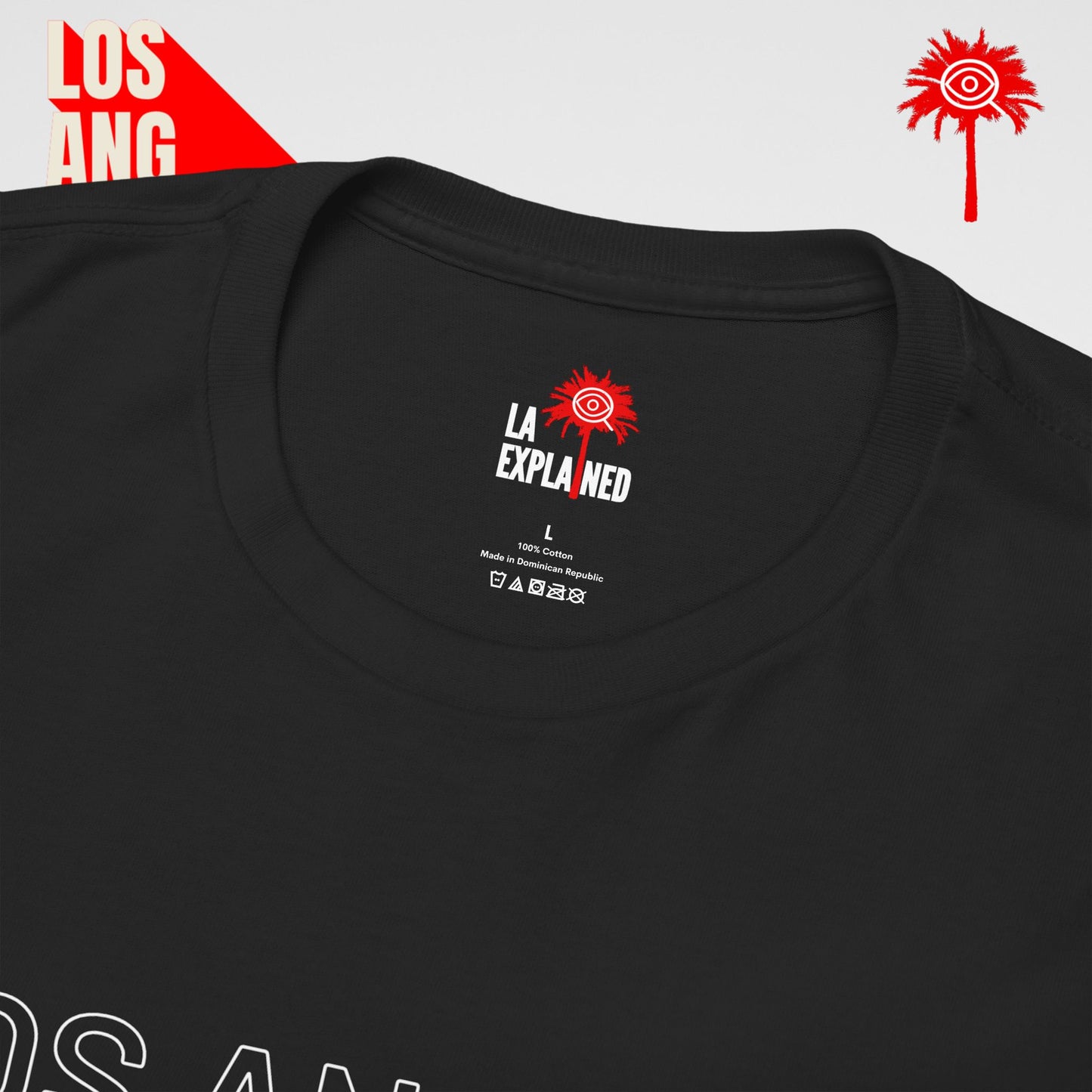 Black "THANK YOU L.A.F.D" Fundraiser Tee