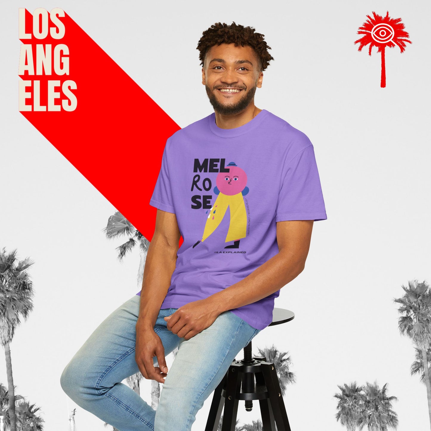 Men's 'Melrose Mood' Tee