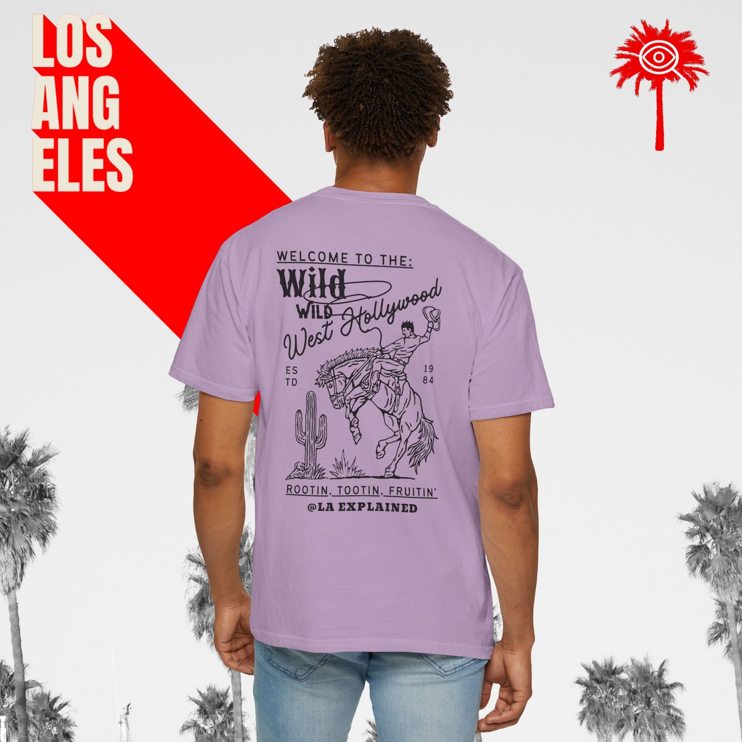 Rootin’, Tootin’, Fruitin’ Wild West Hollywood Tee