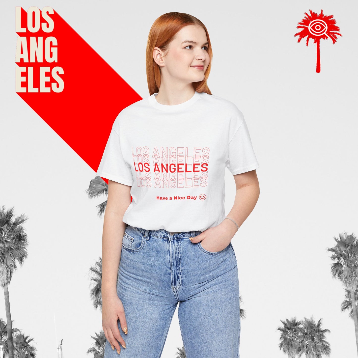 Women's White THANK YOU L.A.F.D. Fundraiser Tee