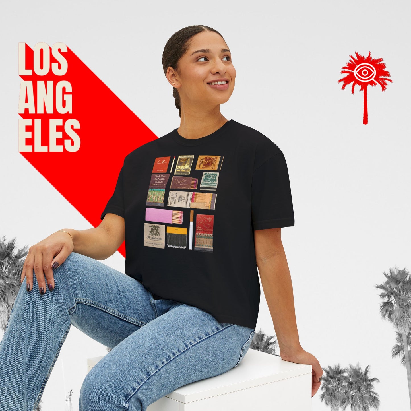 Women’s Hollywood MatchBoxy Tee