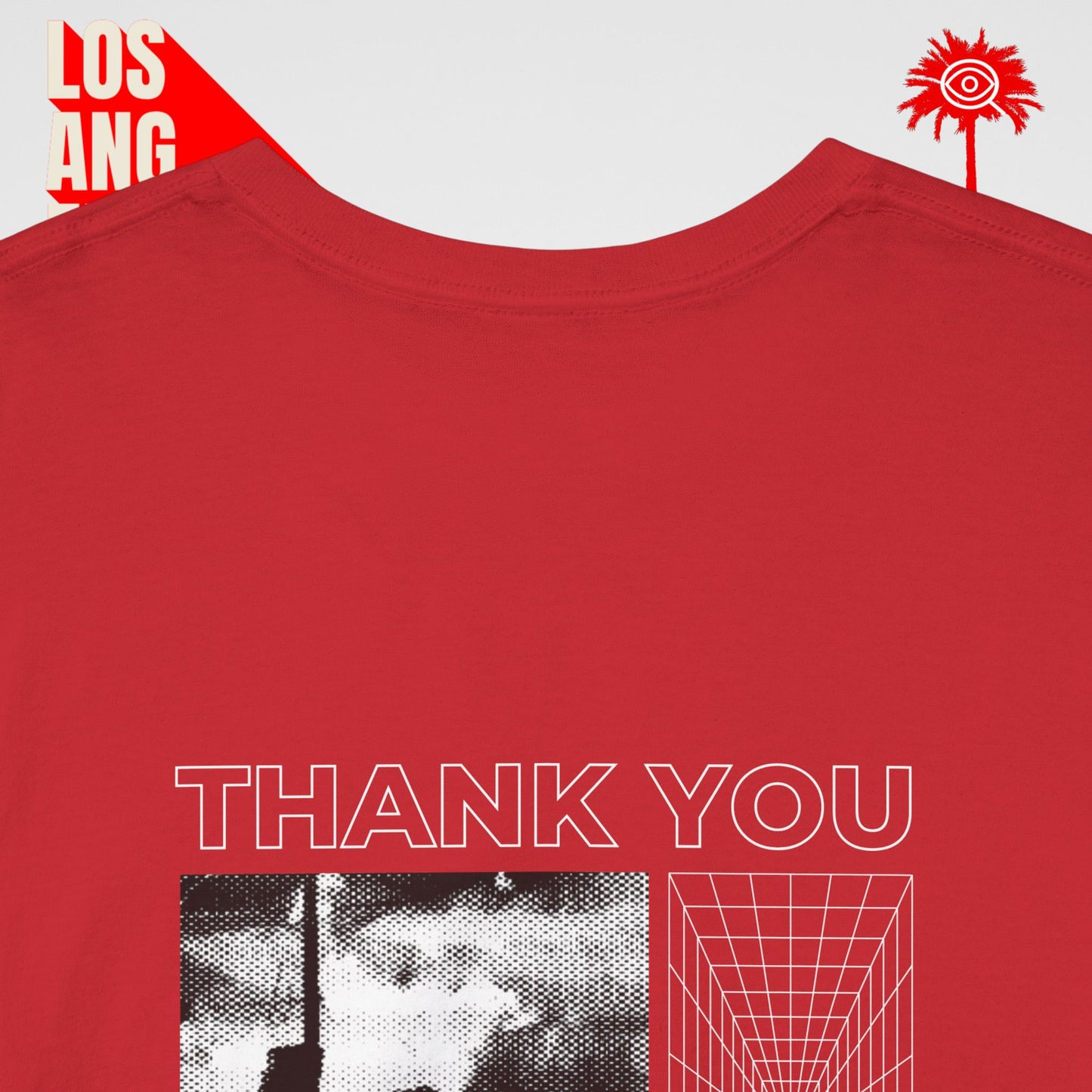 Red "THANK YOU L.A.F.D" Fundraiser Tee