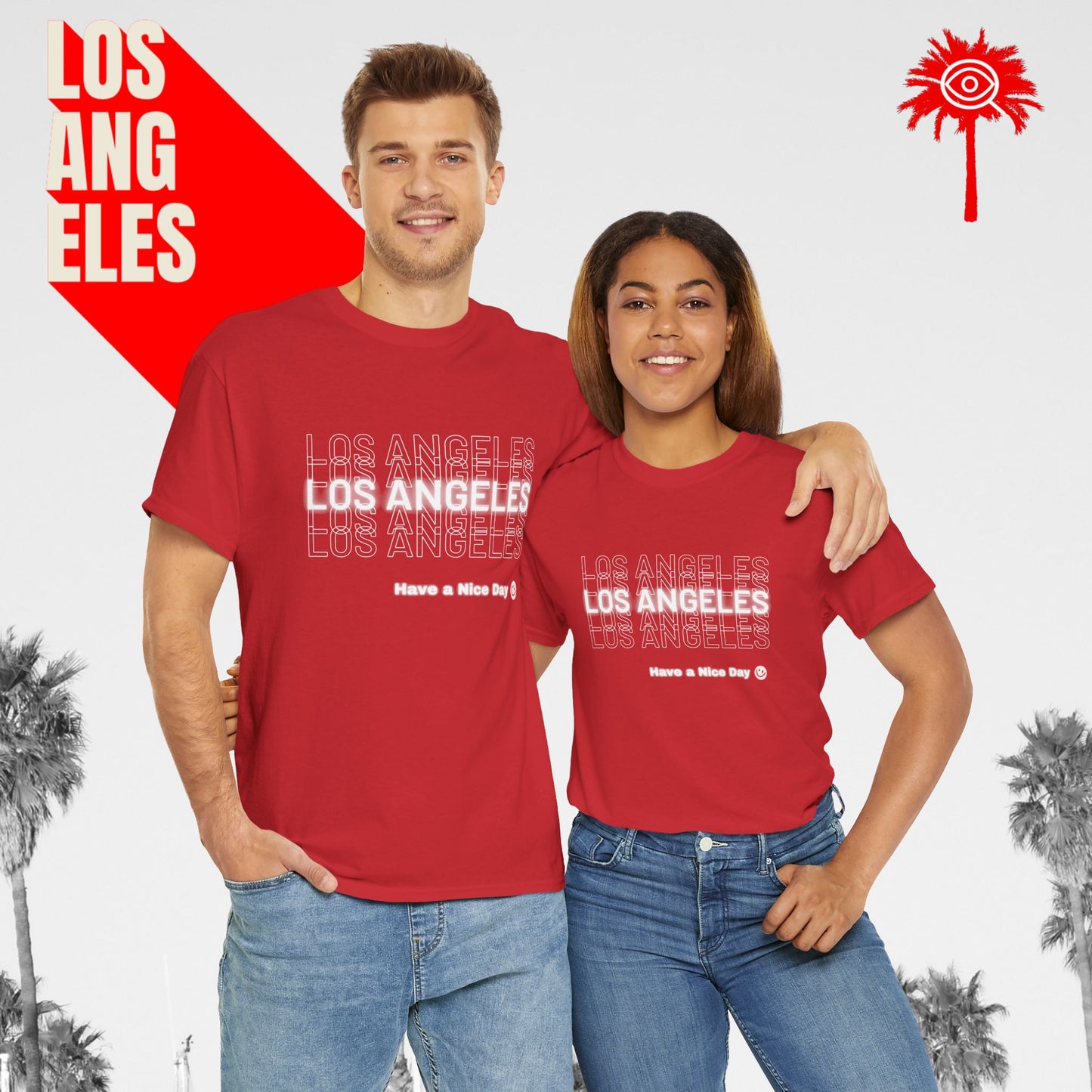 Red "THANK YOU L.A.F.D" Fundraiser Tee