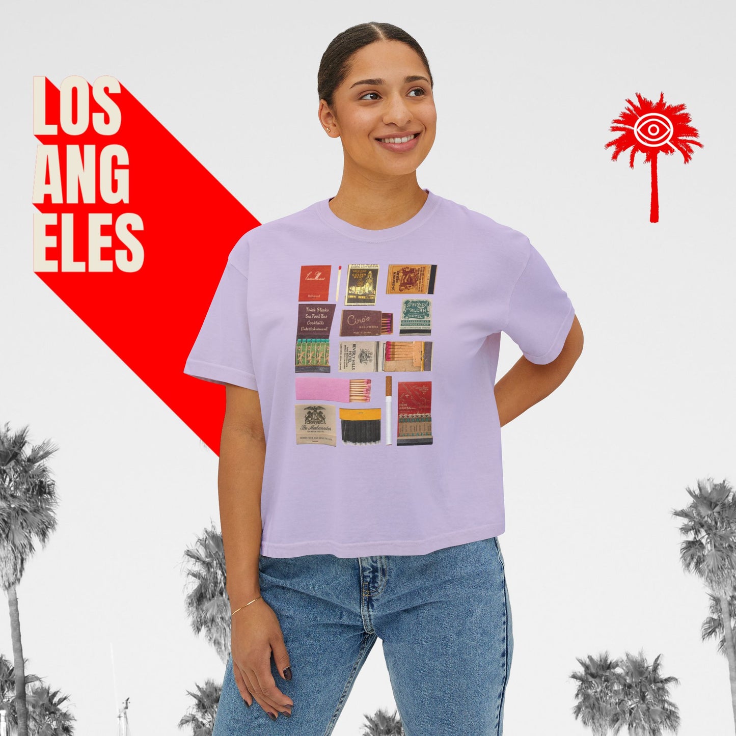 Women’s Hollywood MatchBoxy Tee
