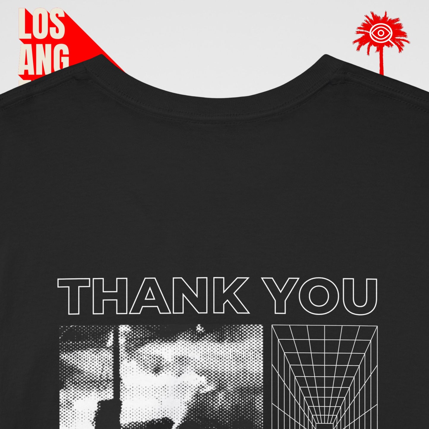Black "THANK YOU L.A.F.D" Fundraiser Tee