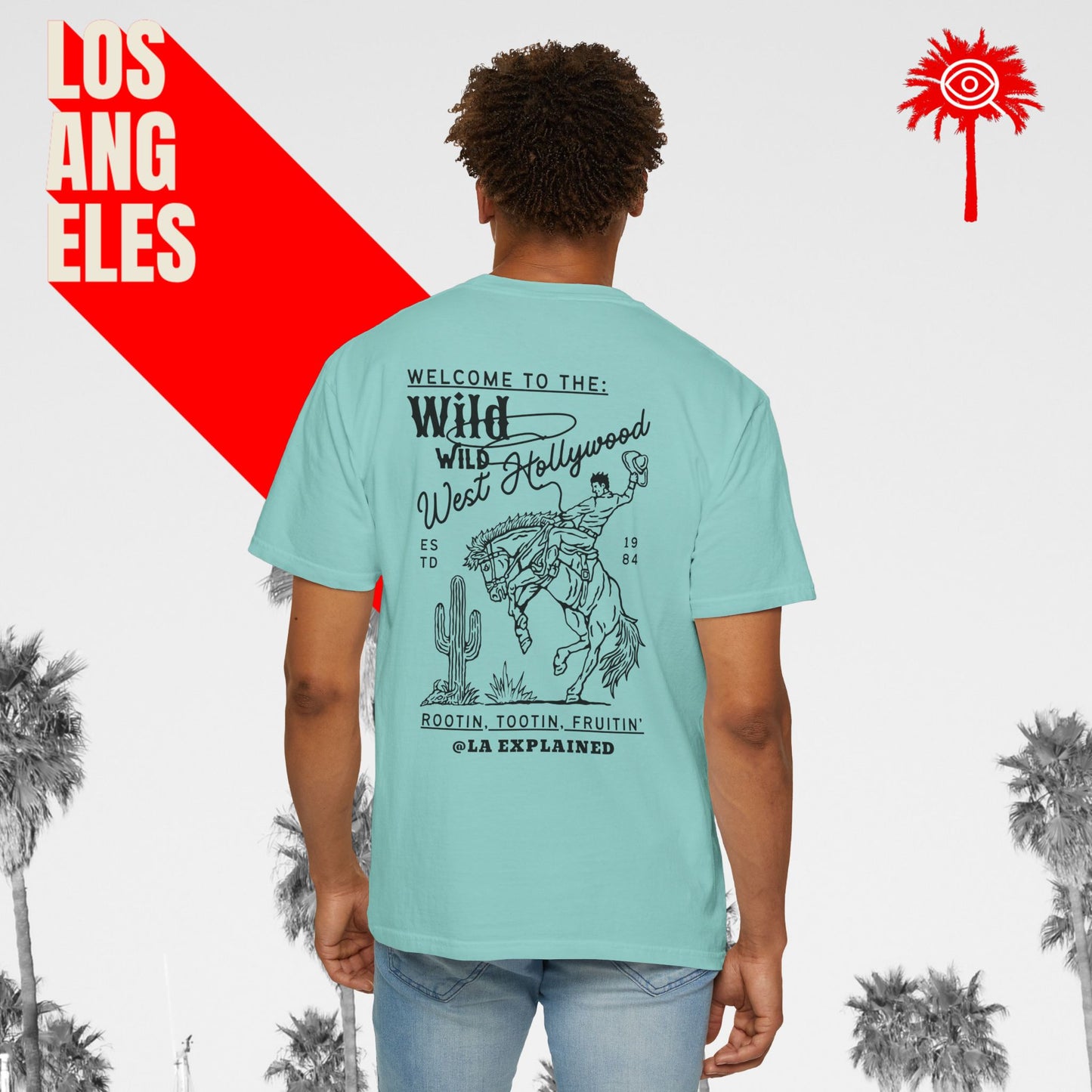 Rootin’, Tootin’, Fruitin’ Wild West Hollywood Tee