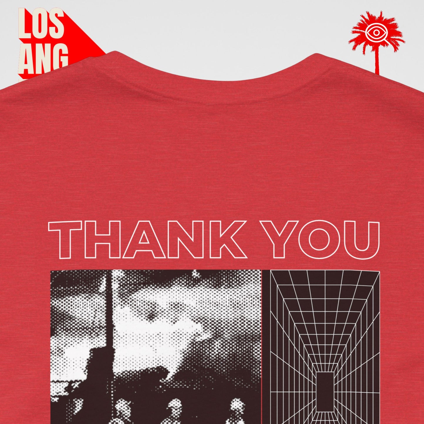 Women's Red THANK YOU L.A.F.D. Fundraiser Tee