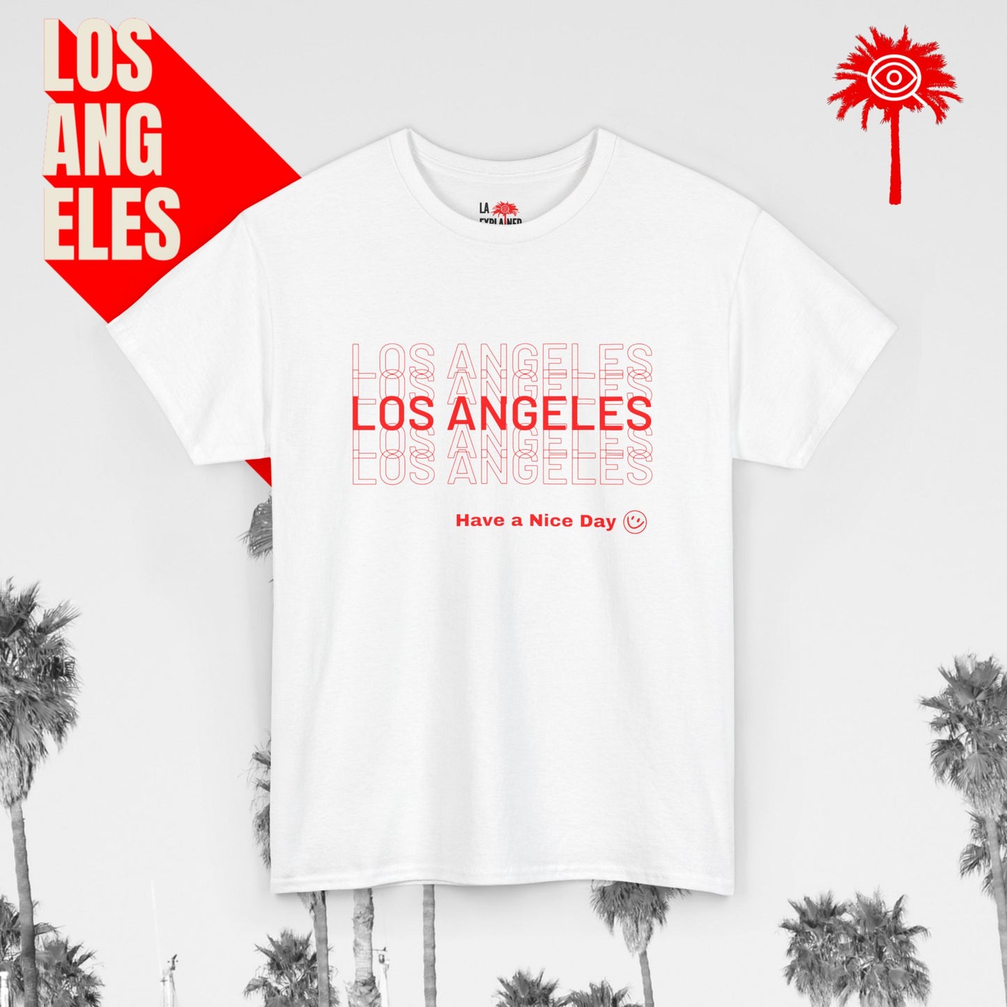 White "THANK YOU L.A.F.D" Fundraiser Tee