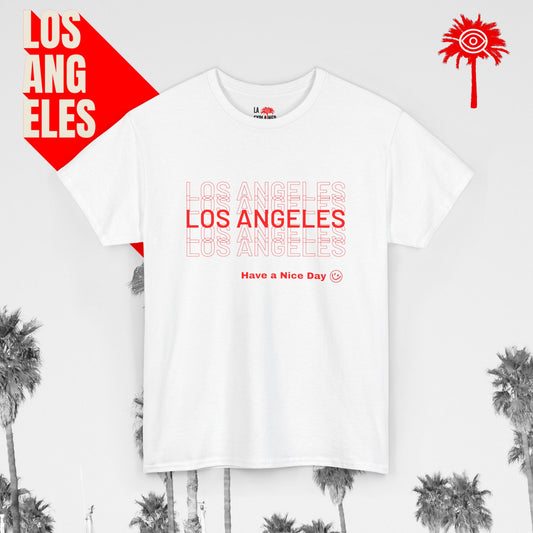 White "THANK YOU L.A.F.D" Fundraiser Tee