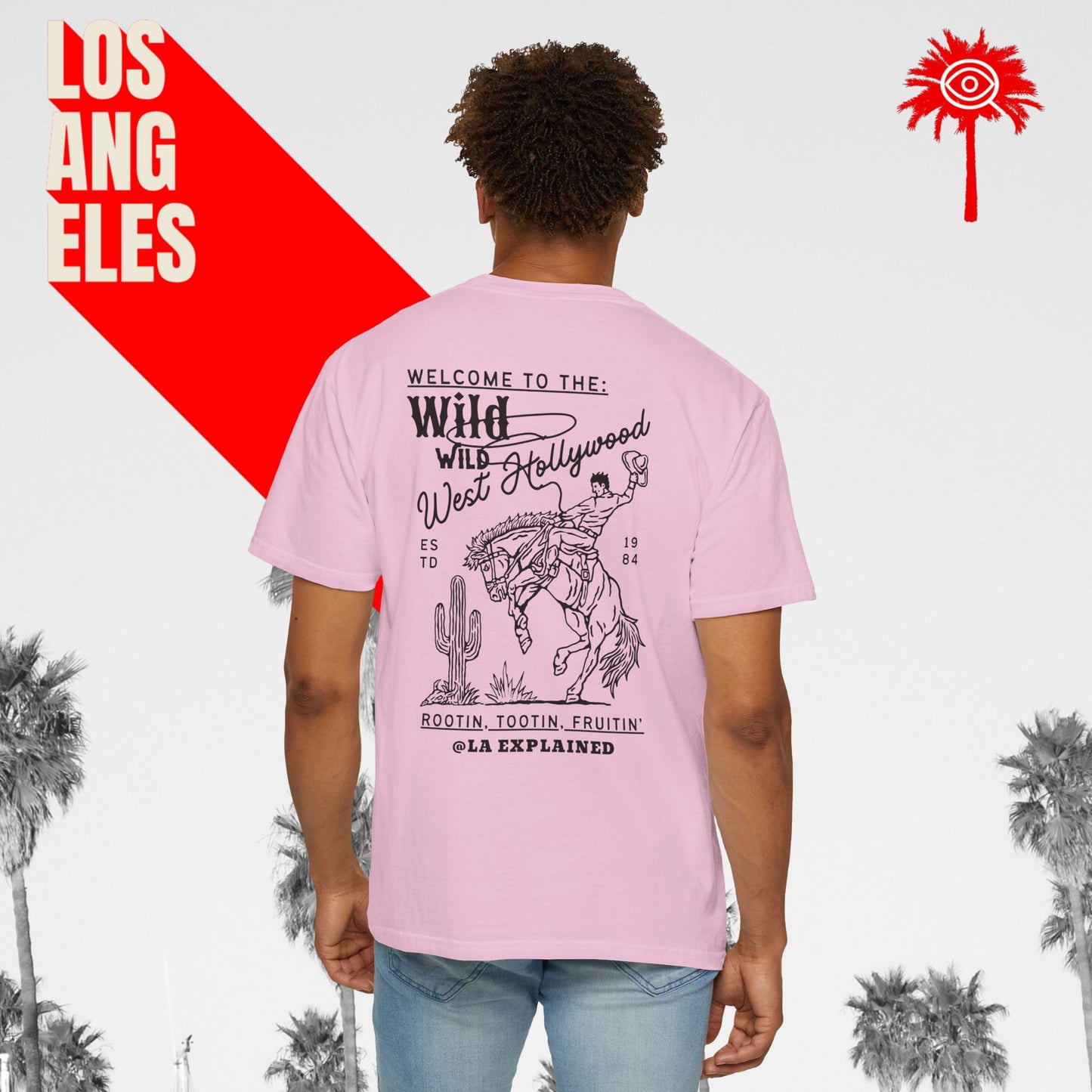 Rootin’, Tootin’, Fruitin’ Wild West Hollywood Tee