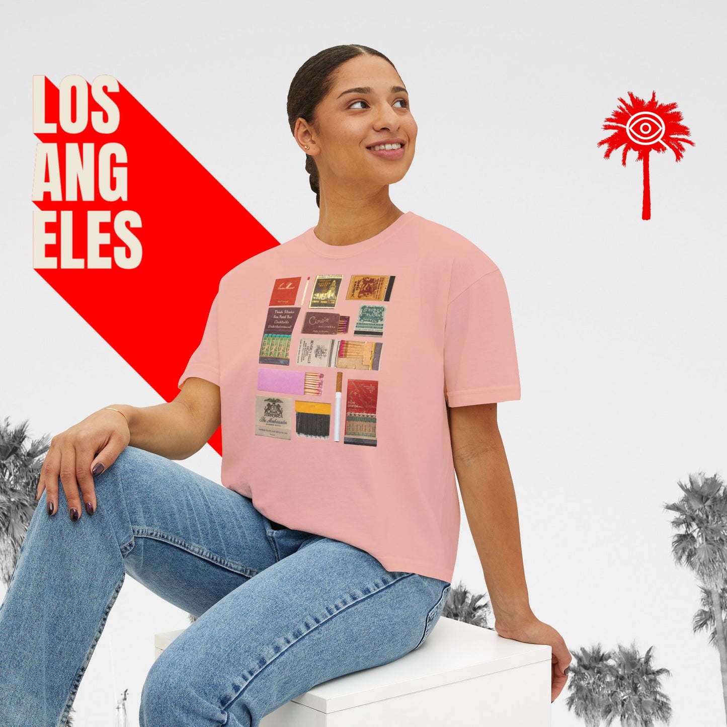 Women’s Hollywood MatchBoxy Tee